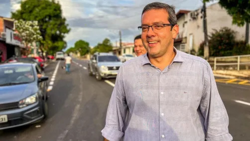 Dr. Furlan em imagem utilizada na cobertura da pesquisa para o governo do Amapá.